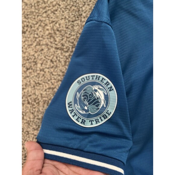 Avatar Last Airbender Jersey Mens Size Large Southern Water Tribe Katara 7 Stich - Picture 5 of 8